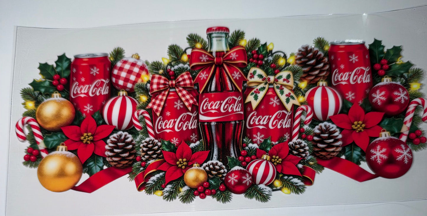 Cok Christmas Balls - 16oz UV DTF Cup Wrap