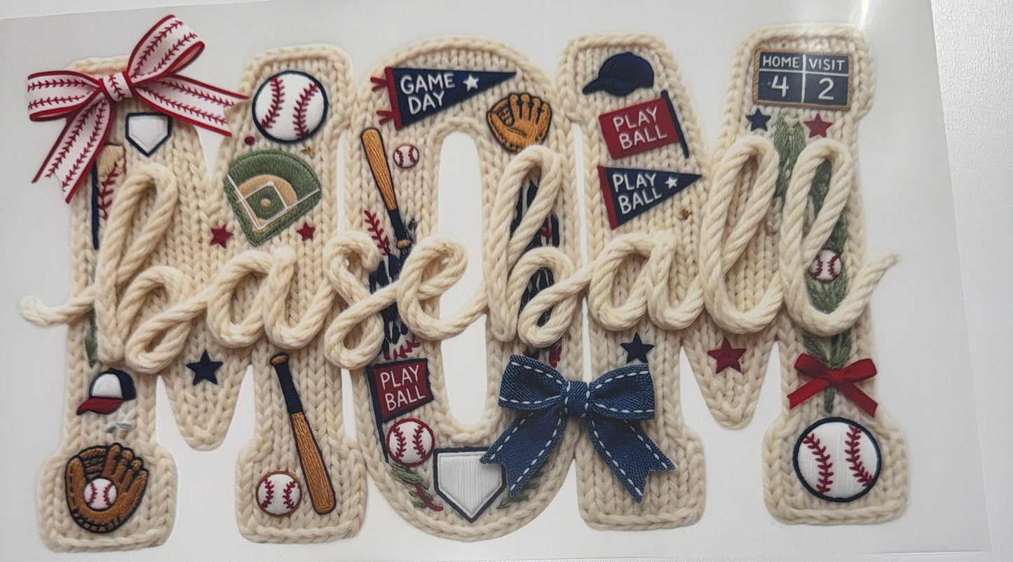 Baseball Mom - DTF Transfer
