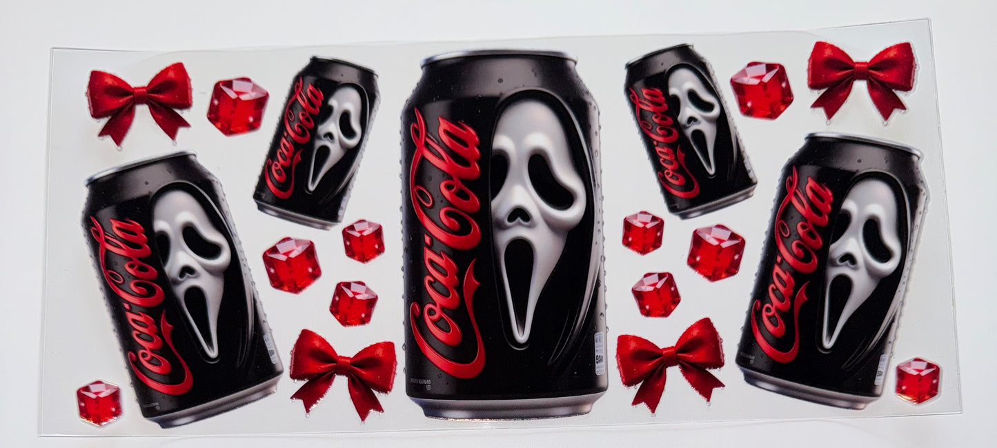 Ghost Drink - 16oz UV DTF Cup Wrap