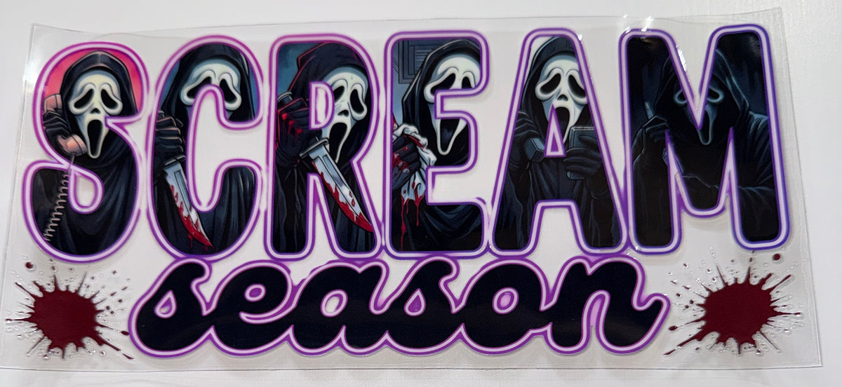 Scream Season - 16oz UV DTF CUP WRAP