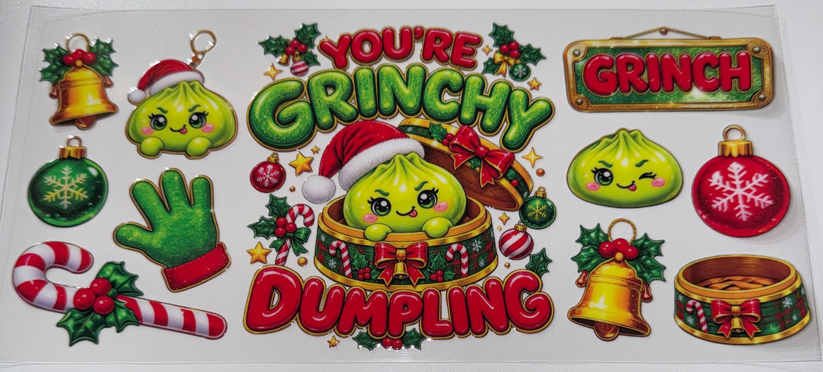 G Dumpling - 16oz UV DTF Cup Wrap