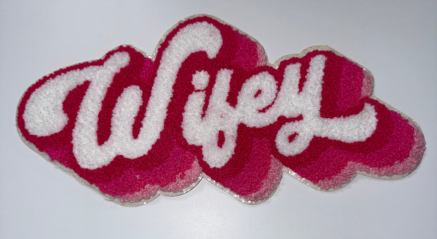 Wifey - Chenille Patch