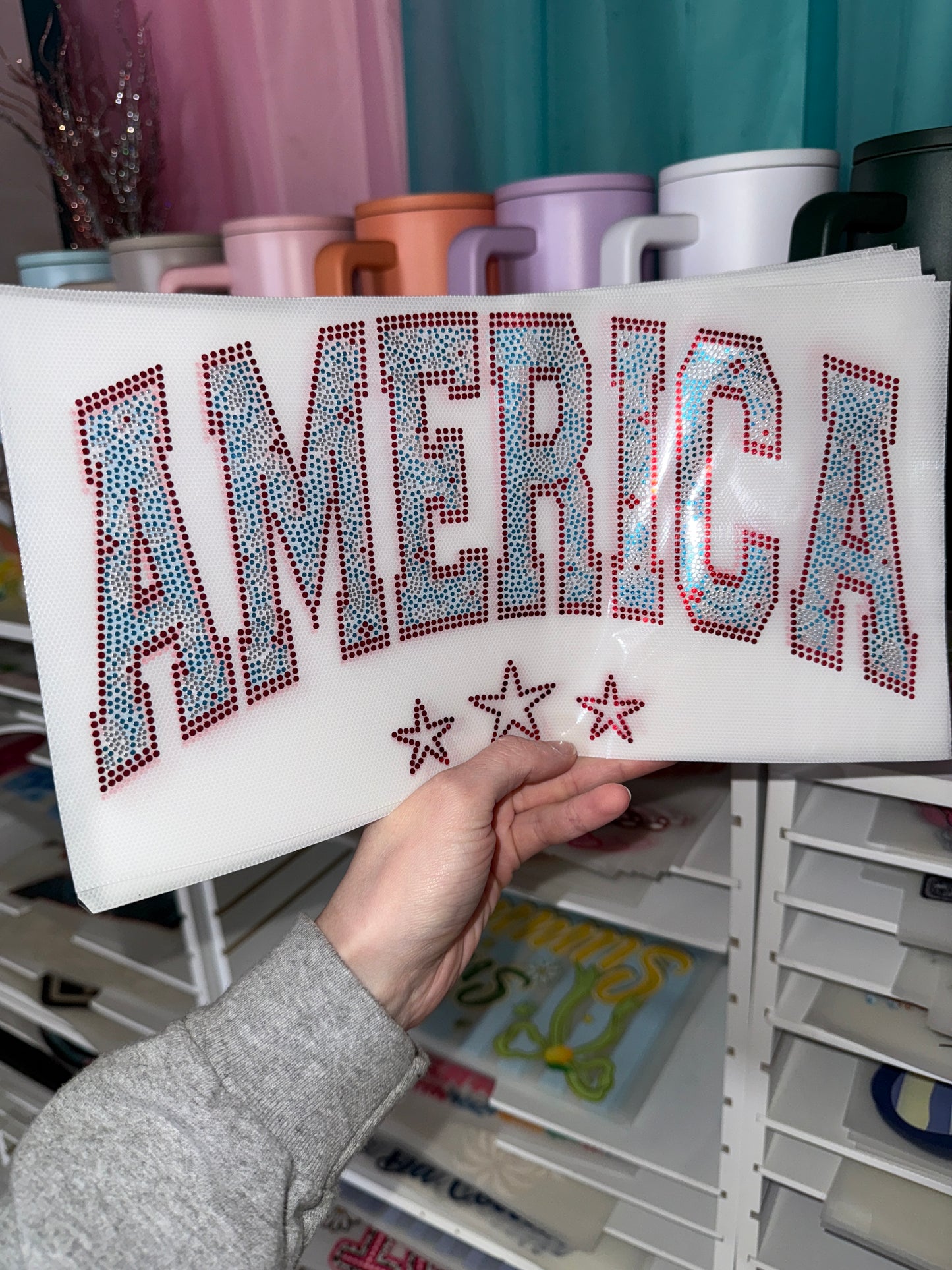 America - Spangle Transfer