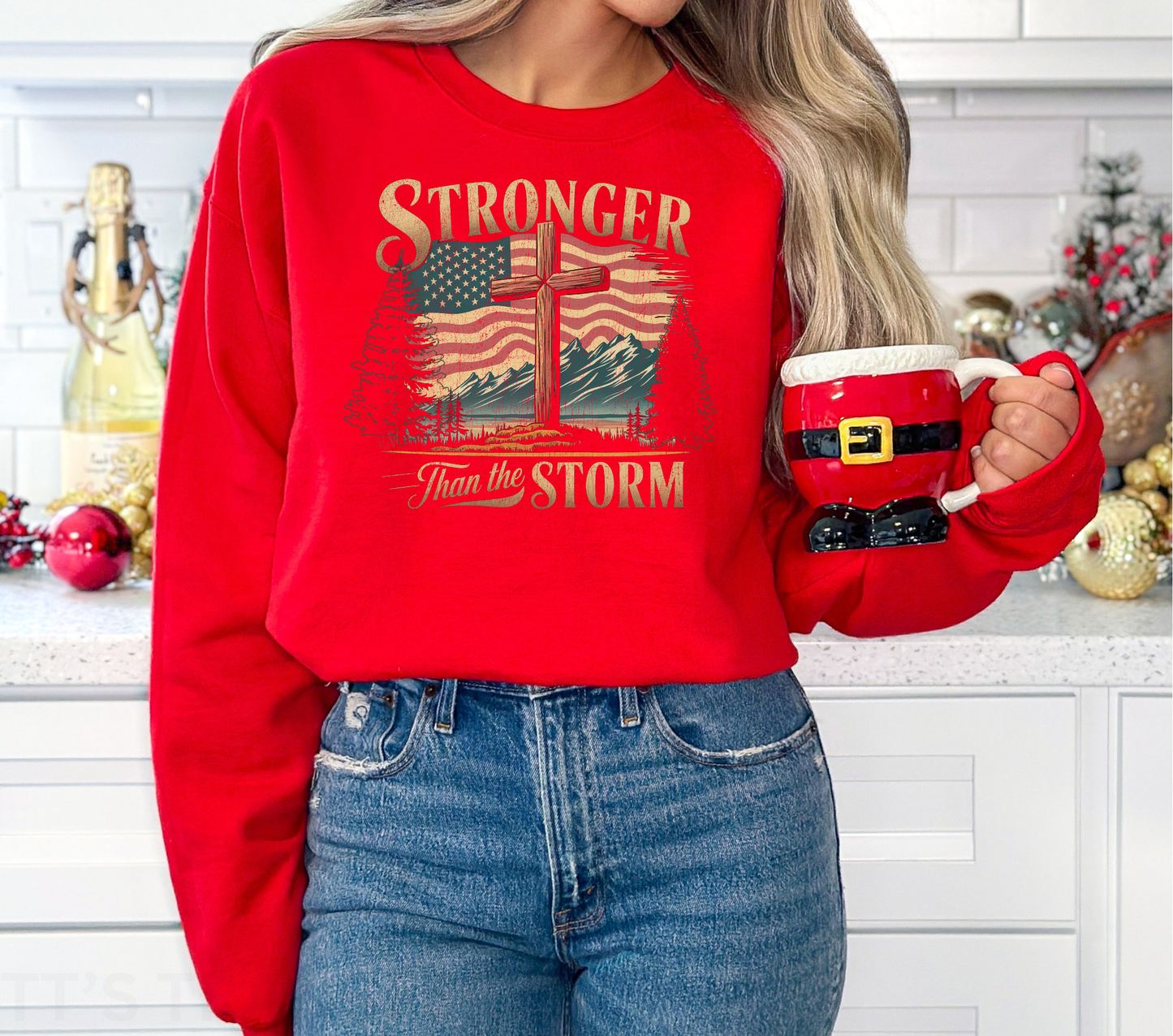 Stronger than the Storm - DTF Transfer