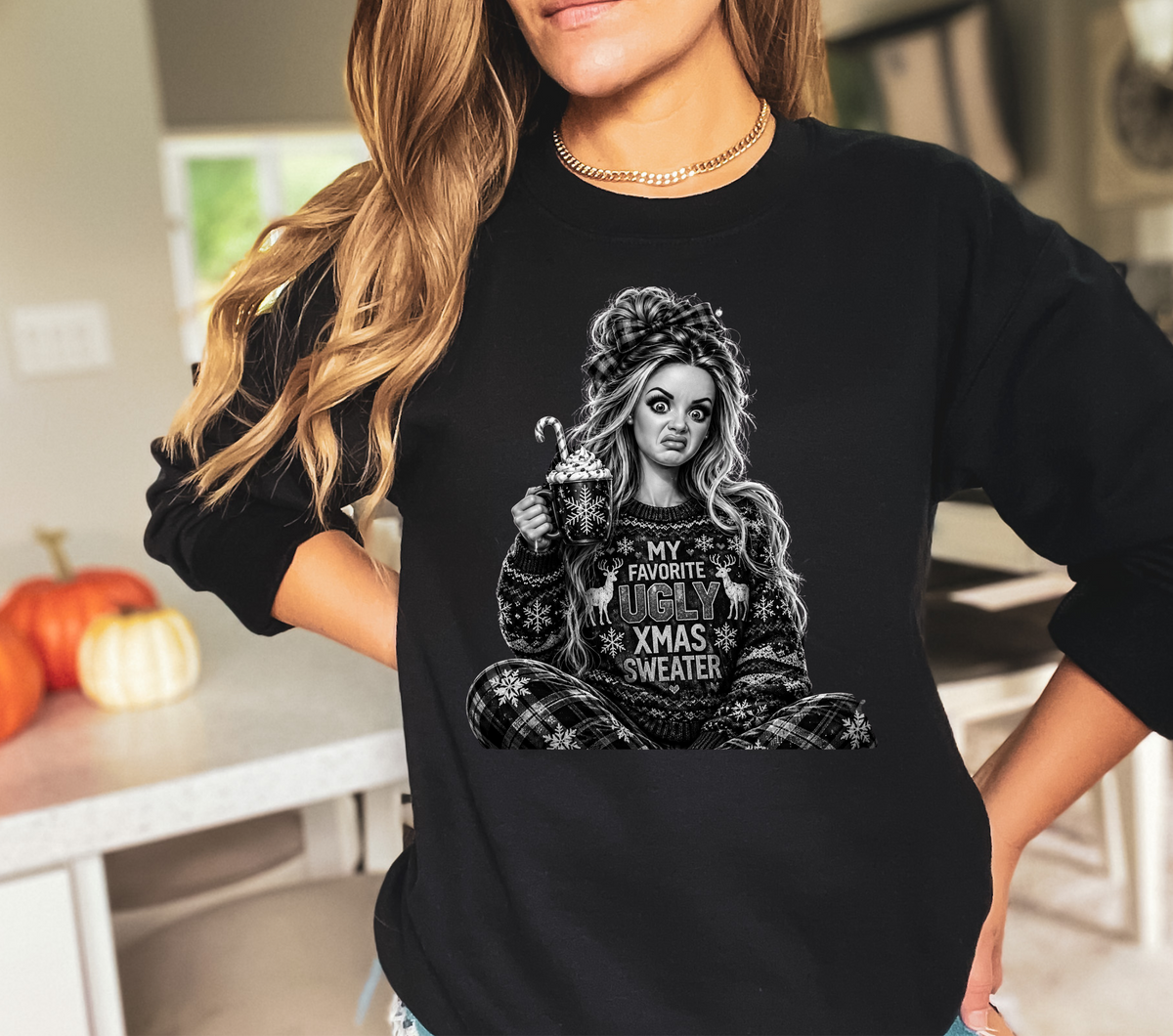 Ugly Christmas Sweater - DTF Transfer
