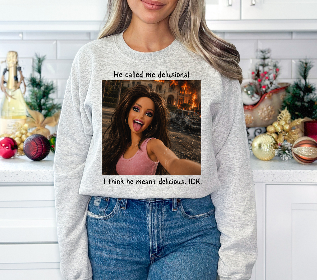 Delusional - DTF Transfer