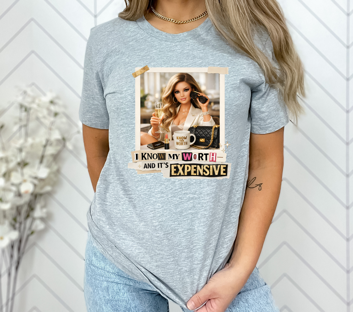 *PRE-ORDER*Know My Worth - DTF Transfer