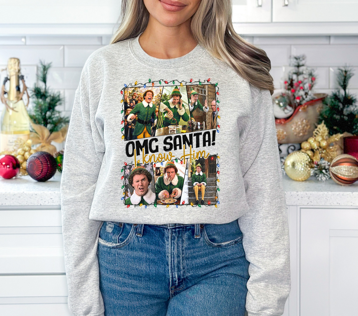 Omg Santa I know Him - DTF Transfer