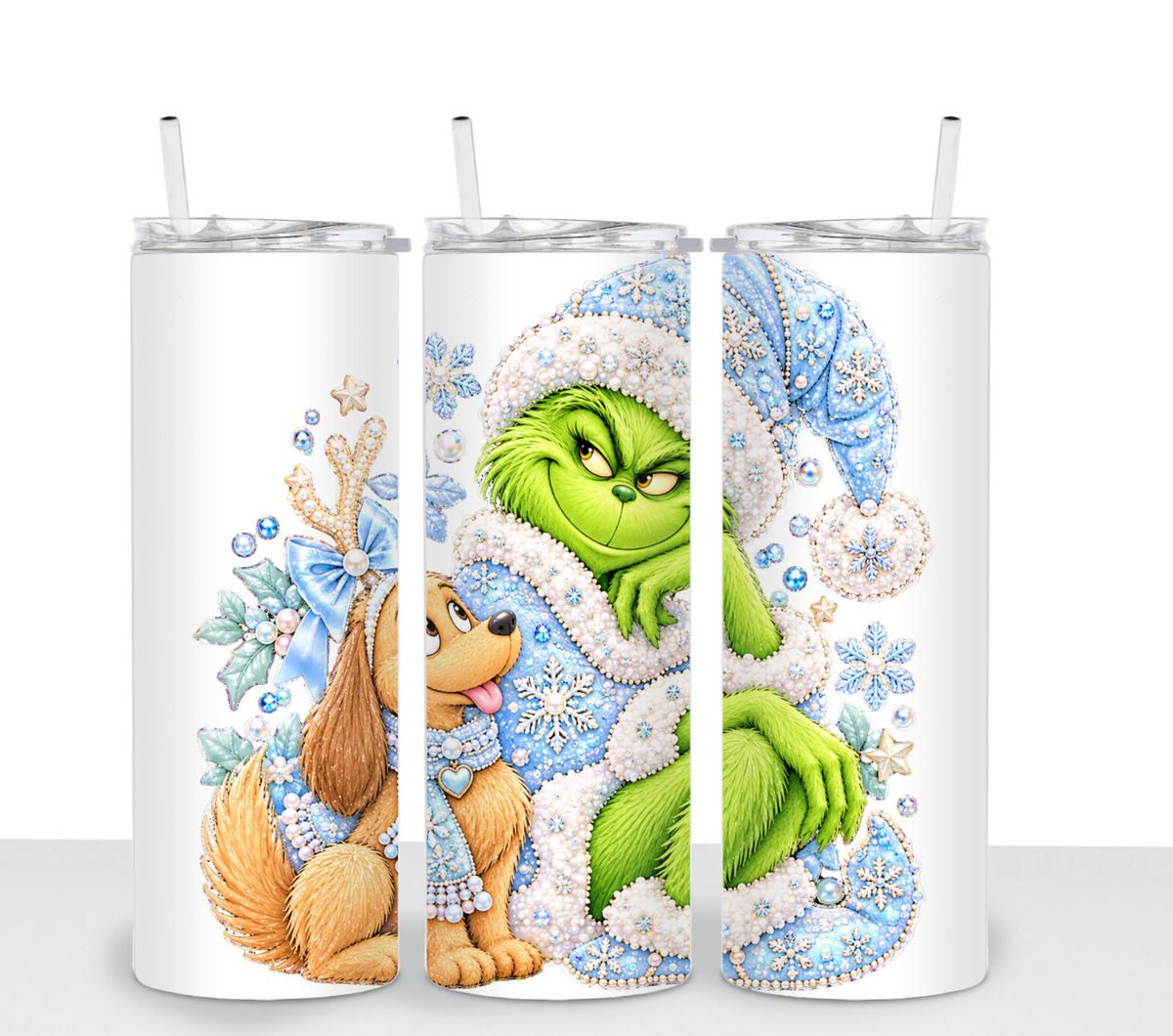 Blue Gman Snowflake - Sublimation Transfer