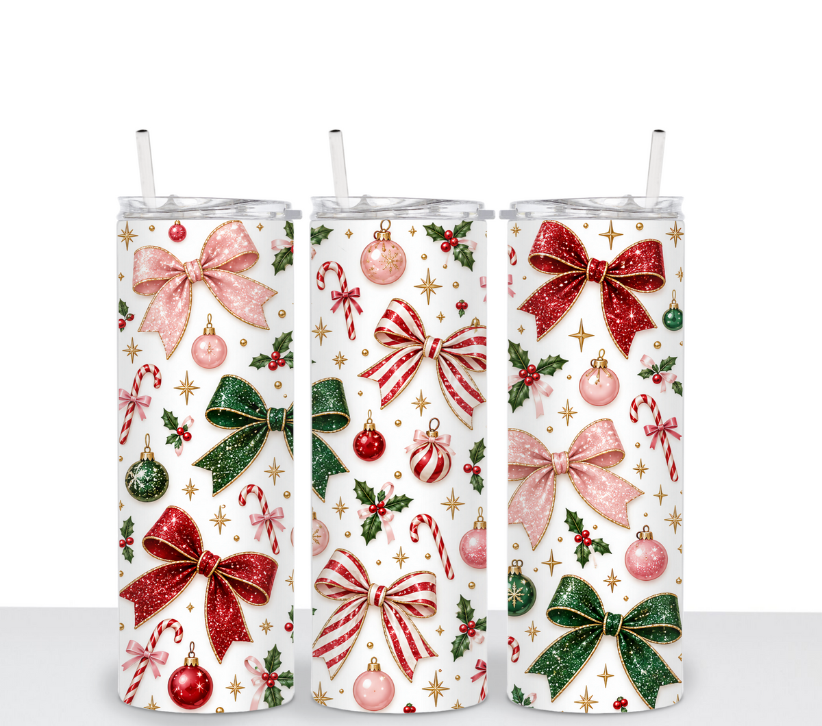 Christmas Bows - Sublimation Transfer