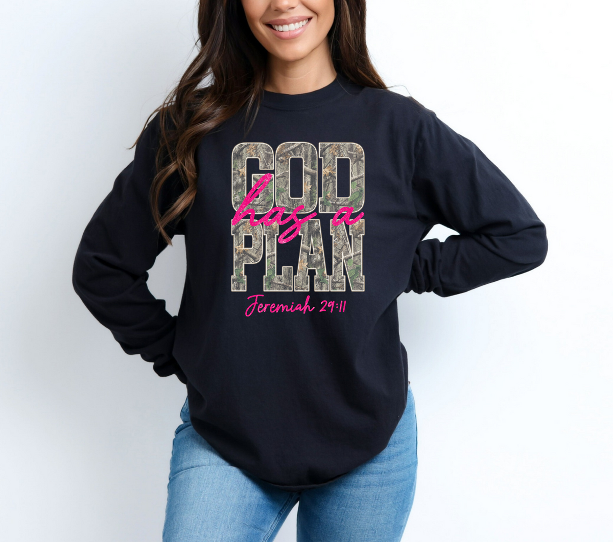 God's Plan Camo - DTF WHOLESALE