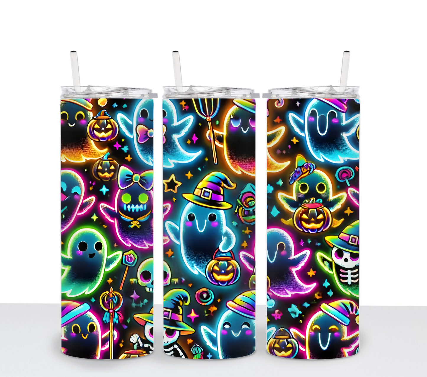 Neon Ghost Sublimation Transfer