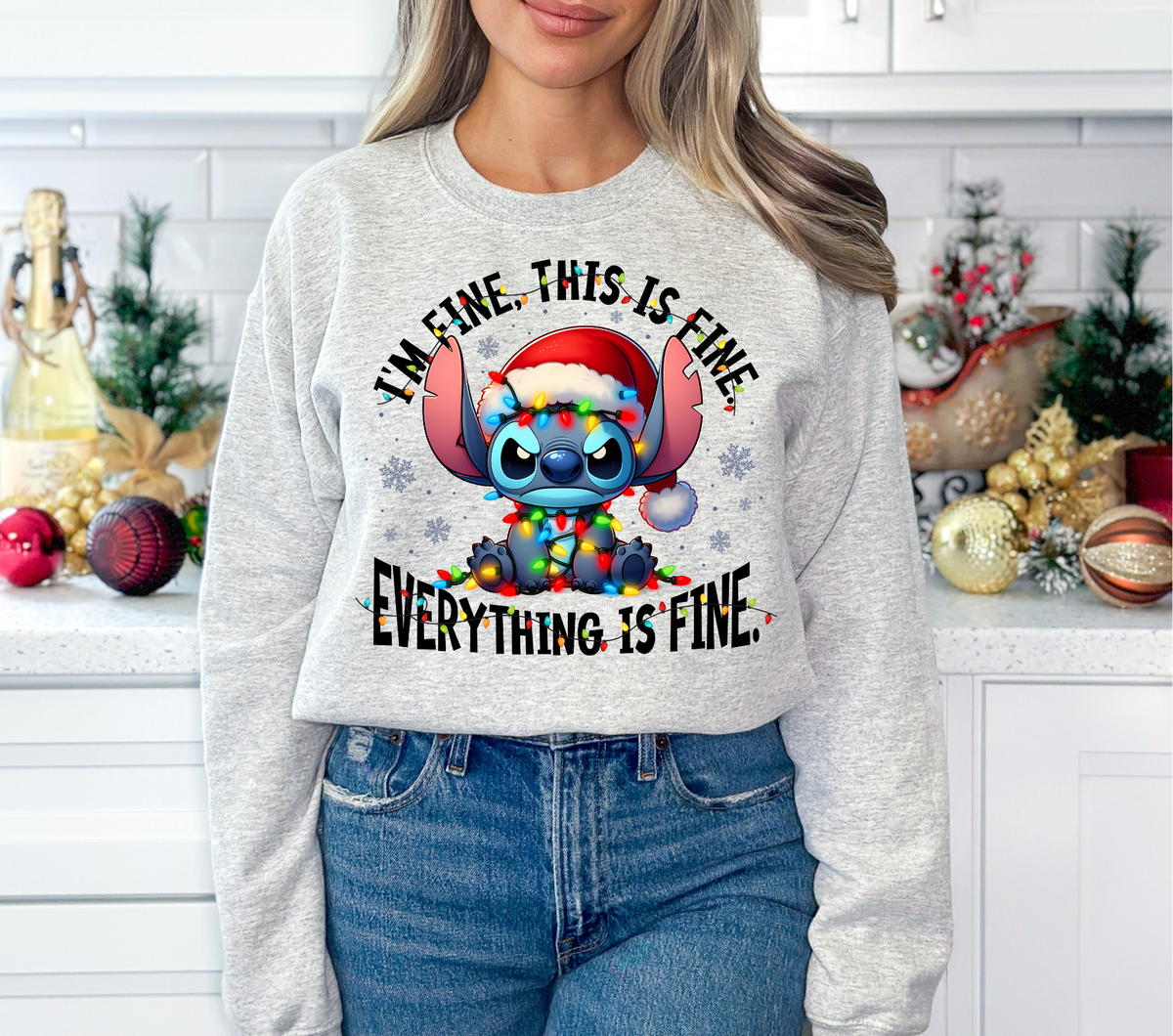 EVERYTHING IS FINE - DTF WHOLESALE