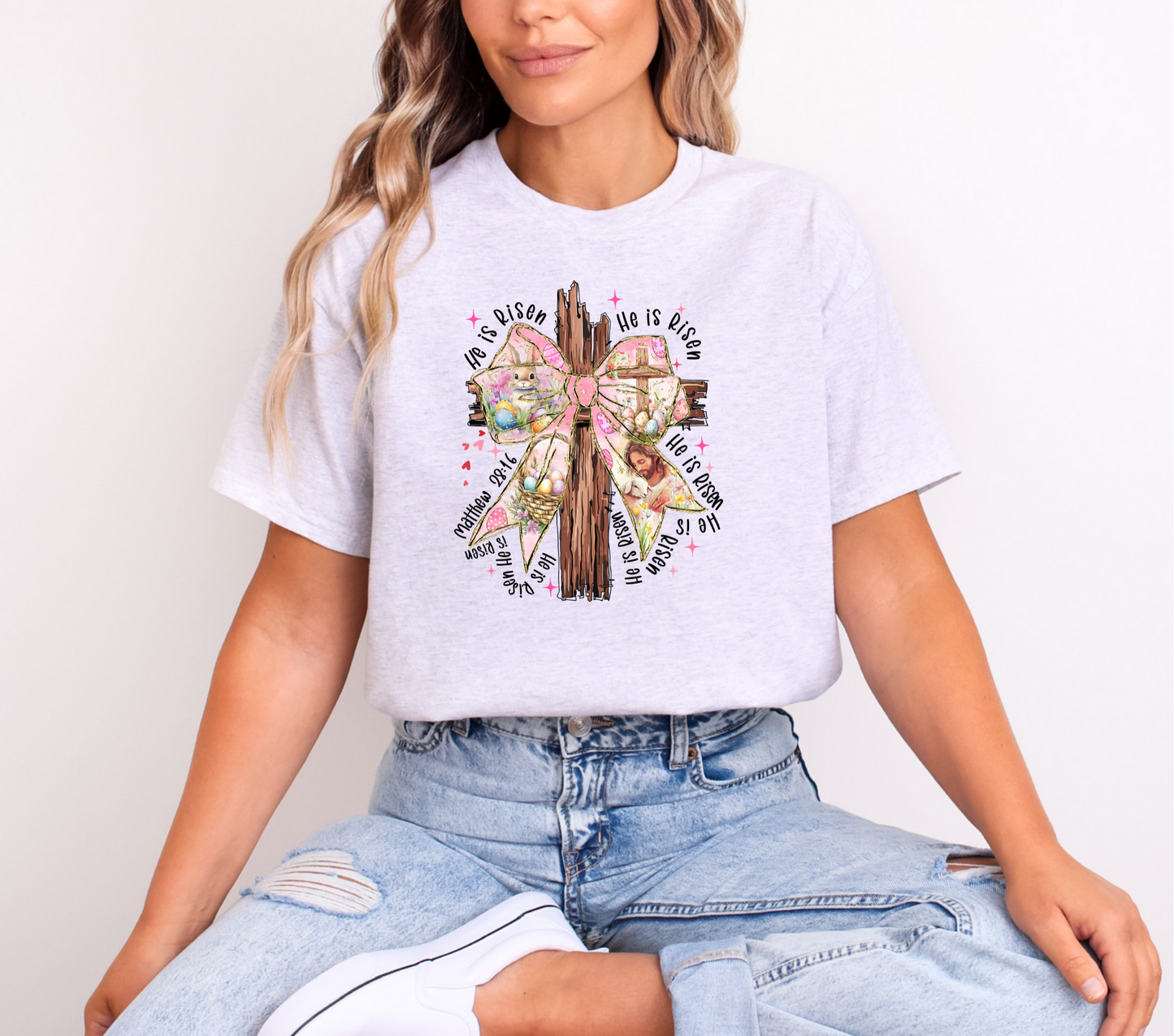 He is Risen - DTF TRANSFER