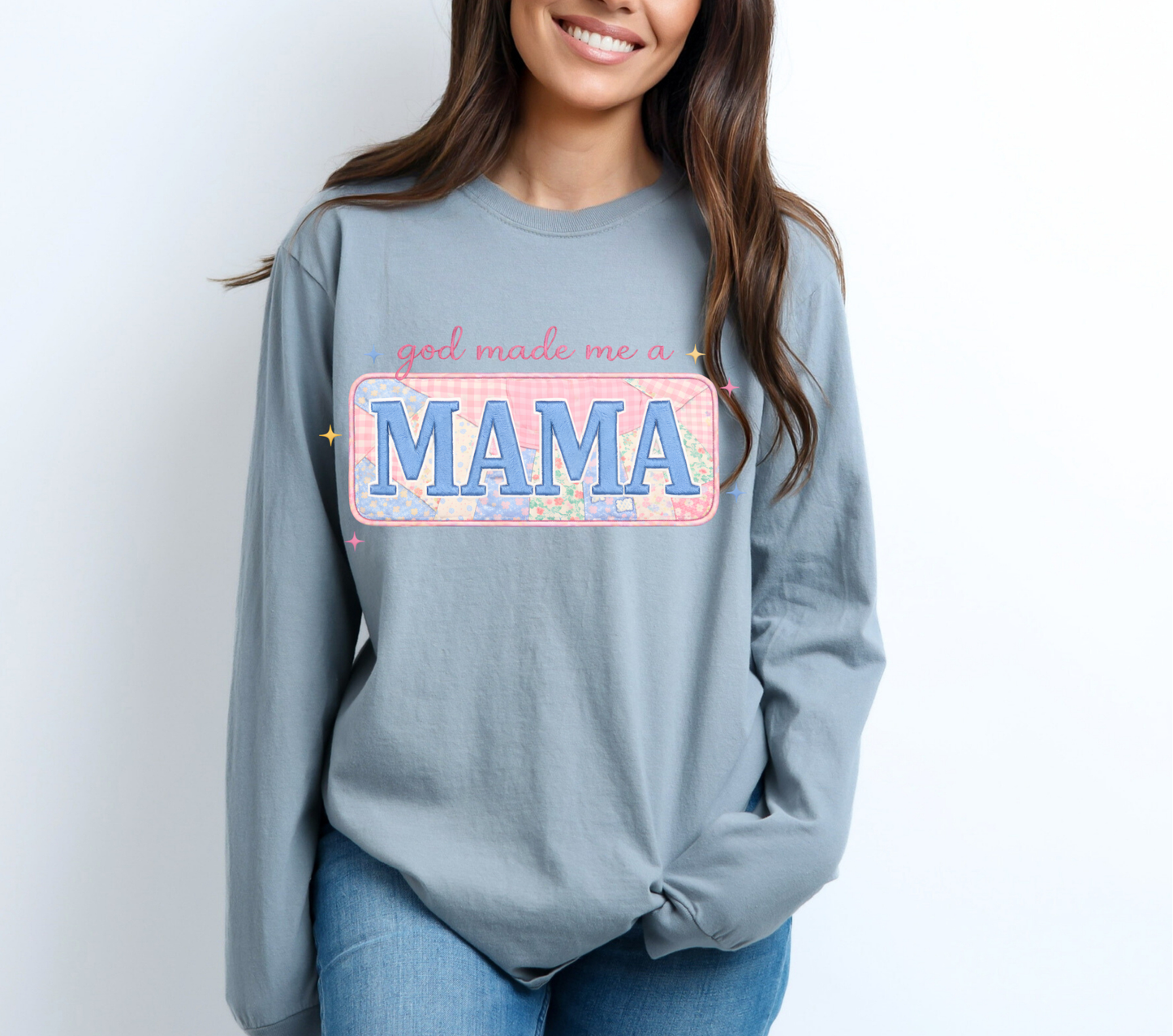 God Made Me a Mama - DTF Transfer