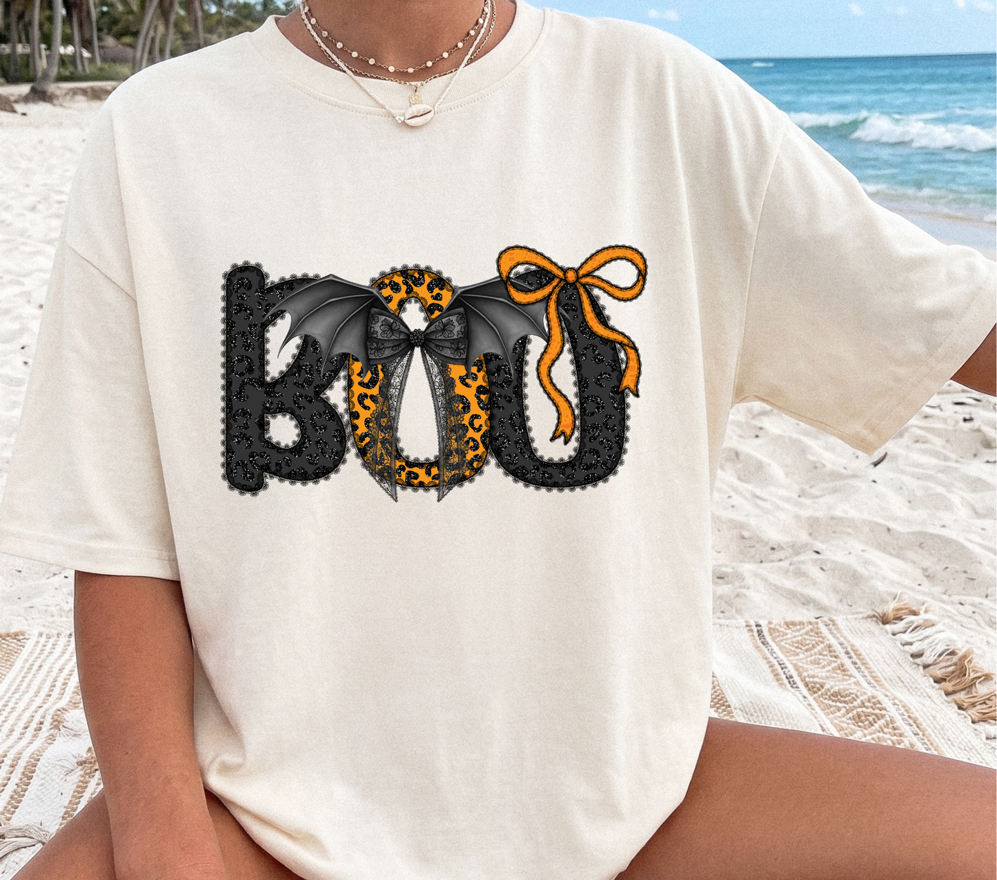 Boo Bat - DTF TRANSFER