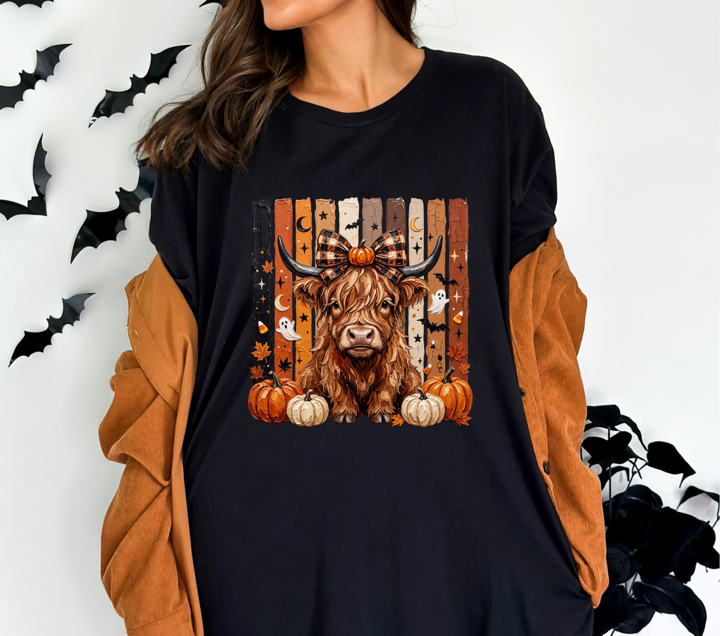 Fall Cow - DTF TRANSFER