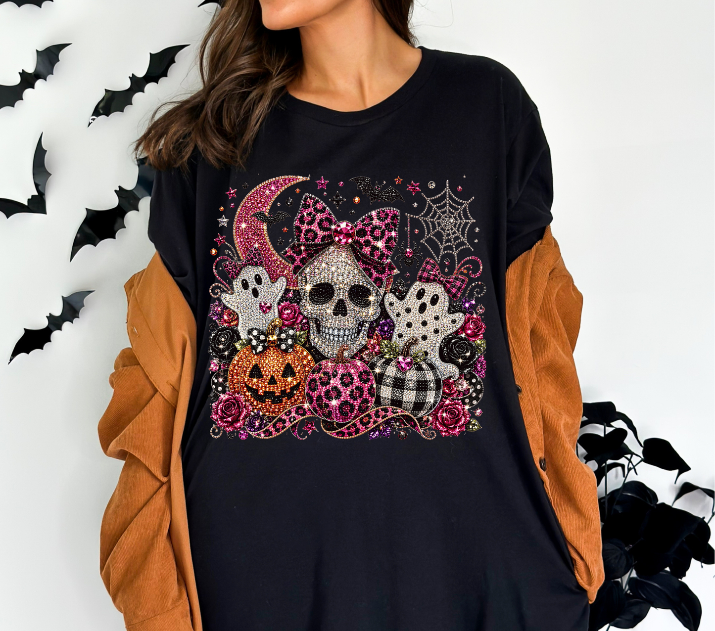 Faux Bling SKull - DTF Transfer