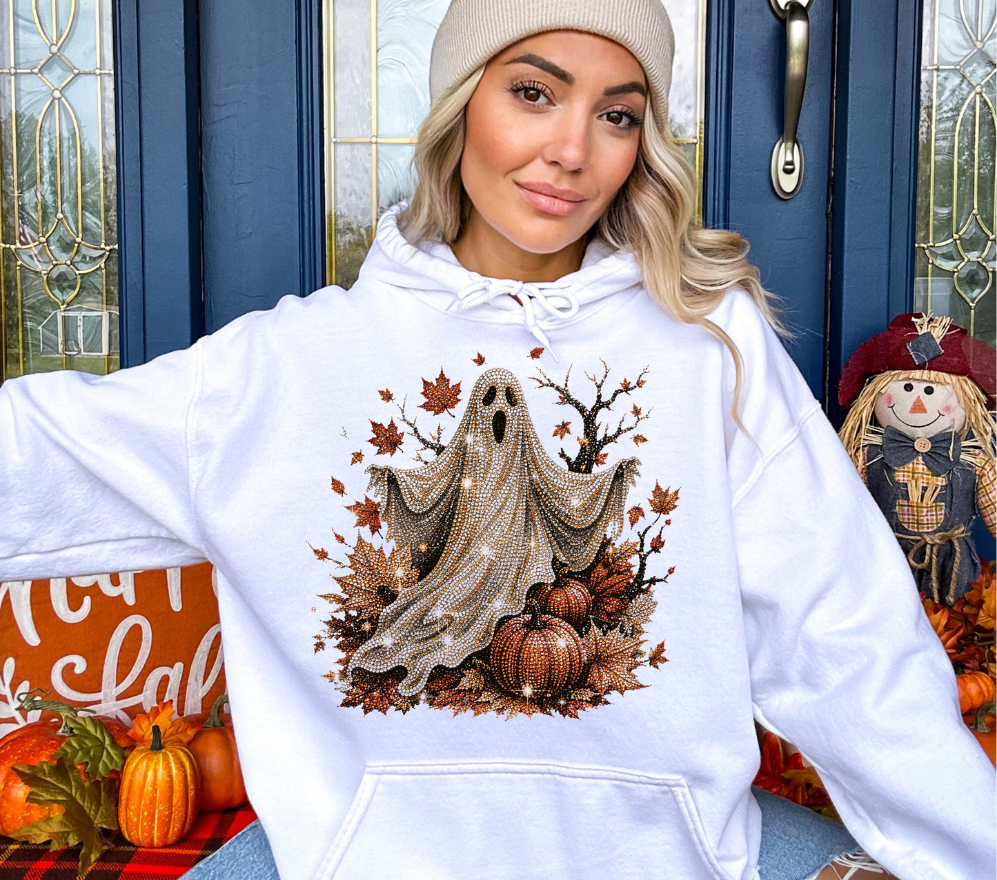 Faux Bling GHost - DTF Transfer