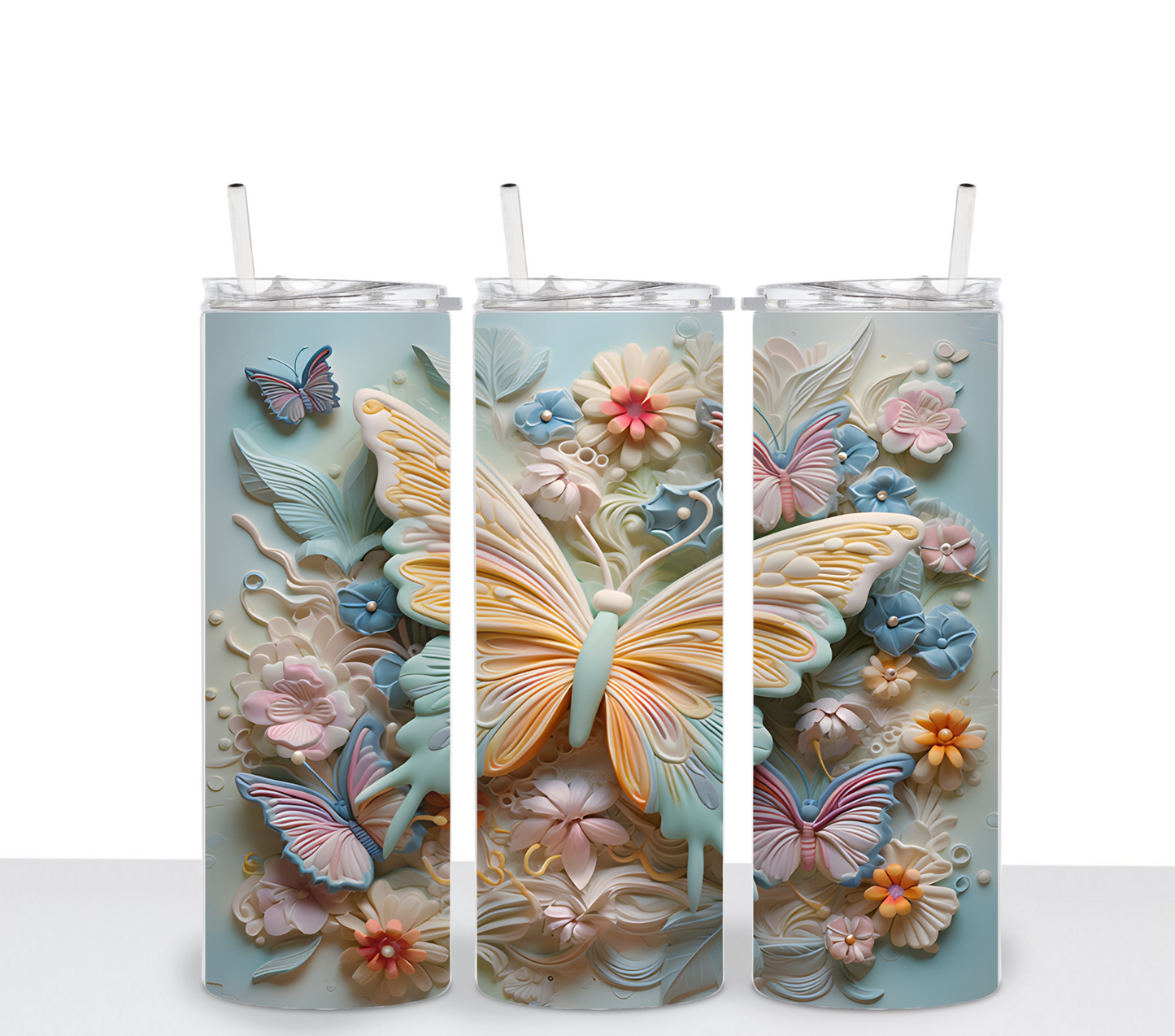 3D Butterfly World - Sublimation Transfer