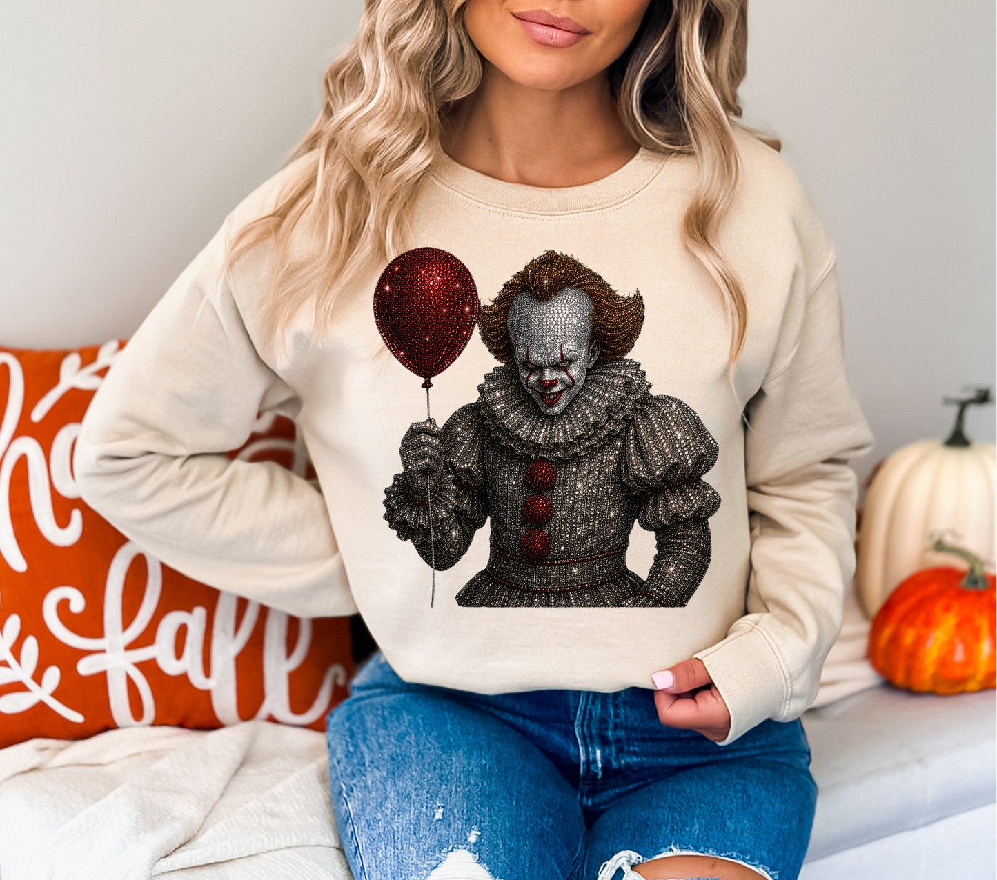 Faux Bling Clown - DTF TRANSFER