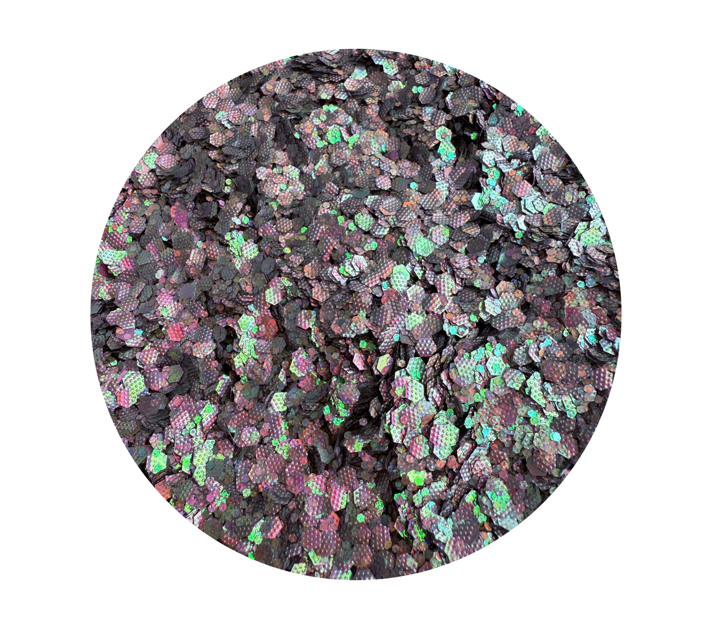 Fishscale Chunky Glitter - Hologram Havoc