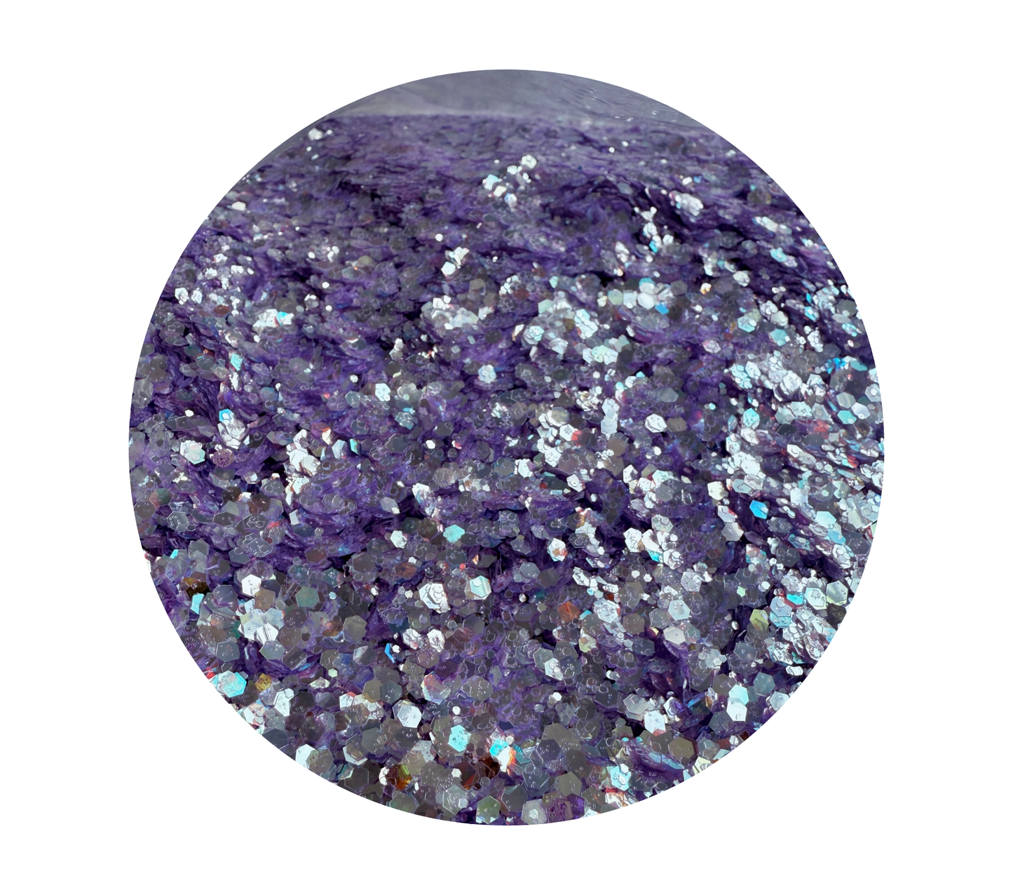 Chunky Glitter - Silverstorm Violet