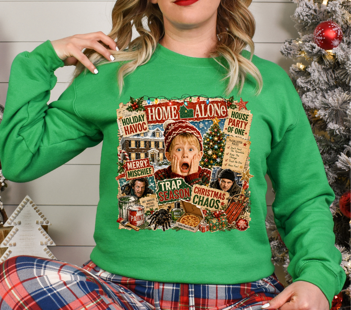 Holiday Havoc Home - DTF TRANSFER
