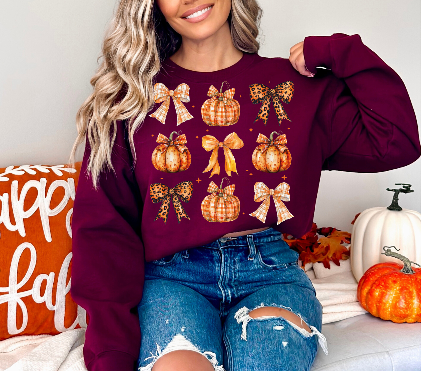 Pumpkin Coquette - DTF TRANSFER