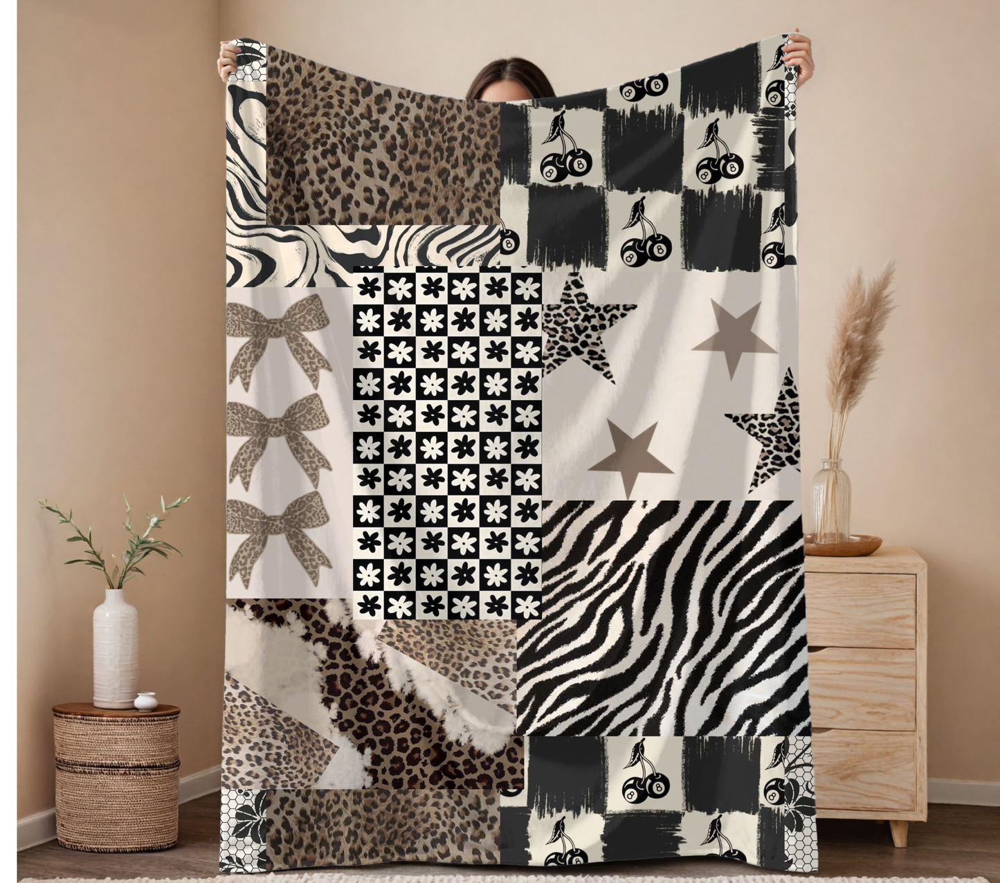 60in x 80in 8 Ball Blanket