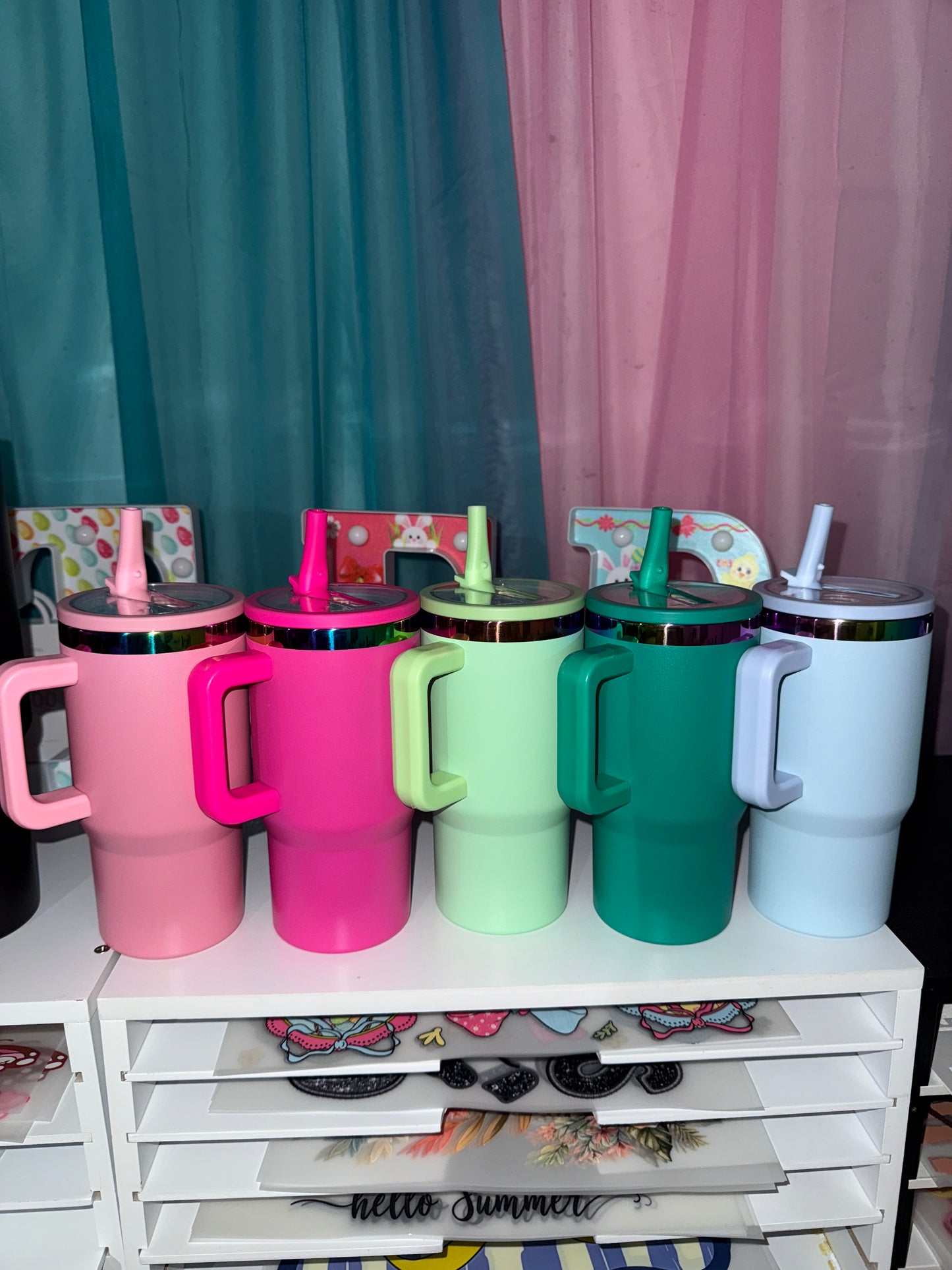 20oz Leakproof Flip Straw Tumbler