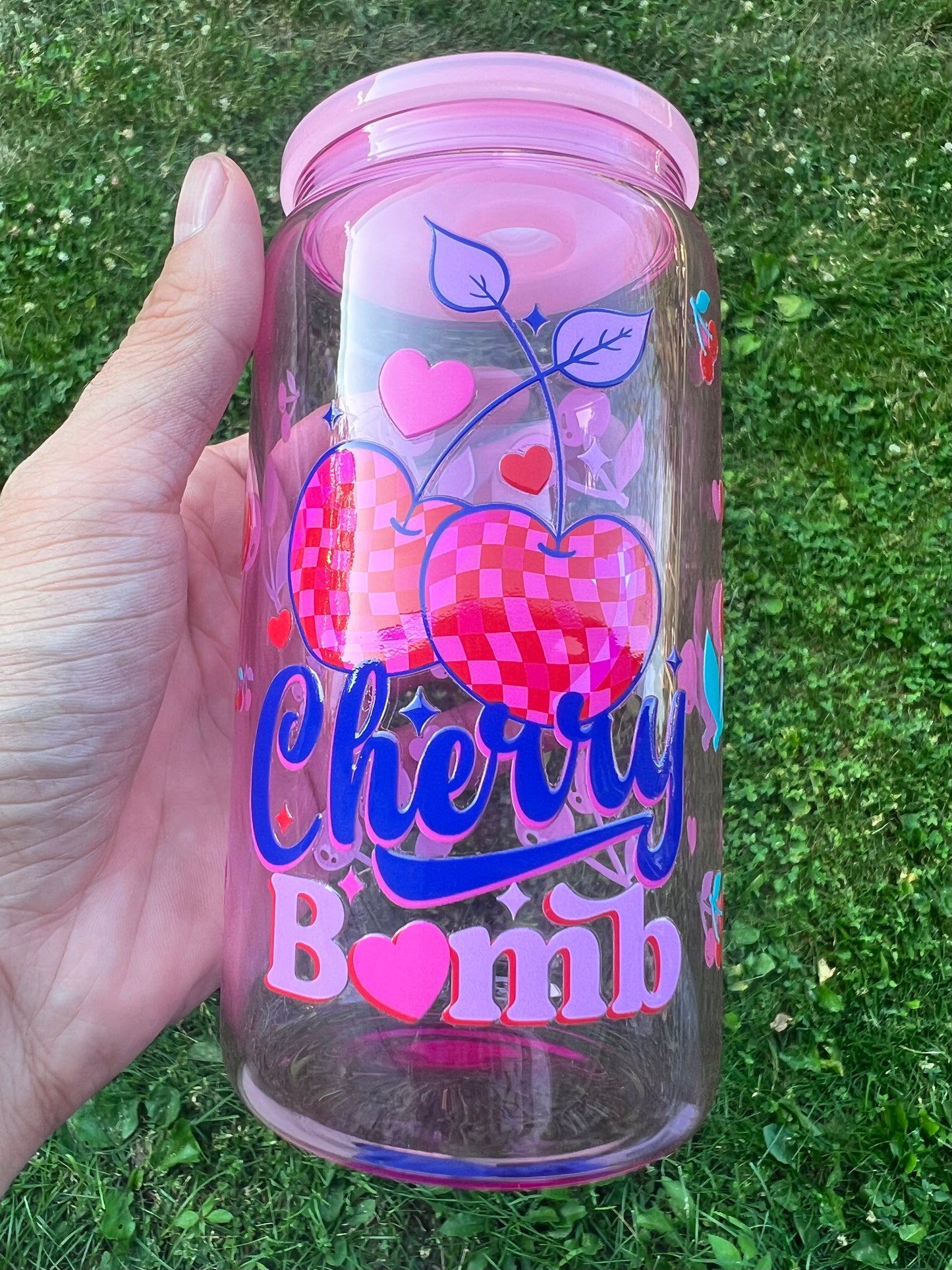 CHERRY BOMB 16OZ GLASS LIBBEY