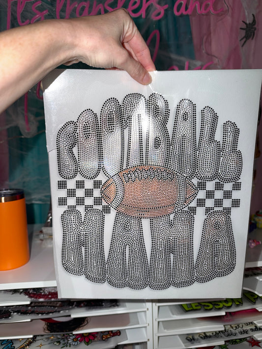 Football Mama Spangle
