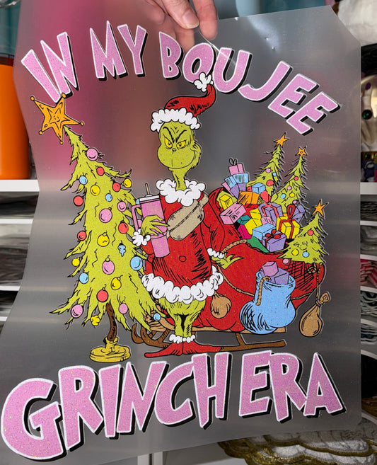 Boujee G Era - Glitter Screen Print