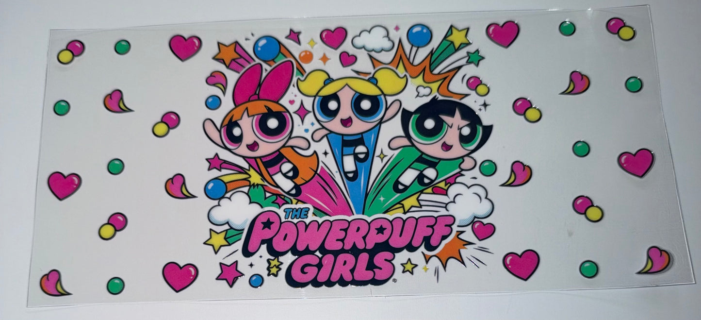 Puff Girls - 16oz UV DTF Cup Wrap
