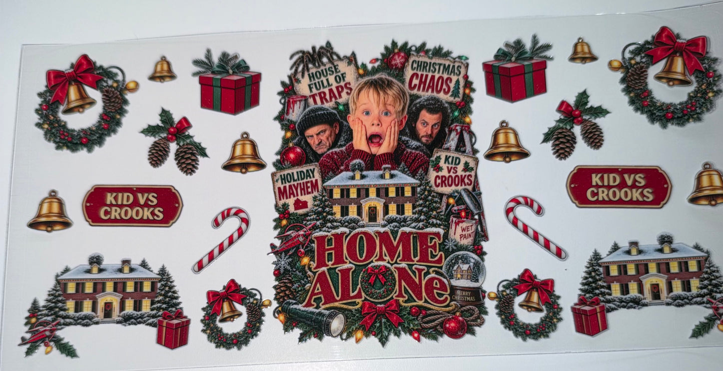 Alone Home - 16oz UV DTF Cup Wrap