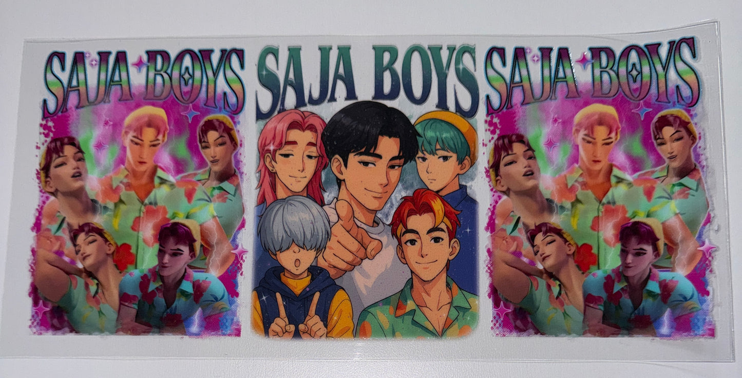 Saja - 16oz Uv DTF Cup Wrap