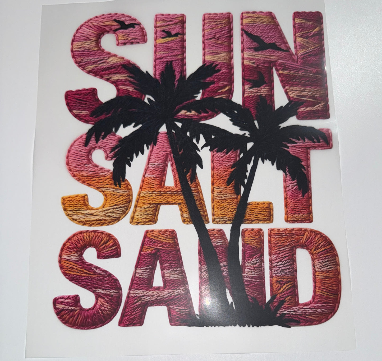 Sun salt sand - DTF Transfer