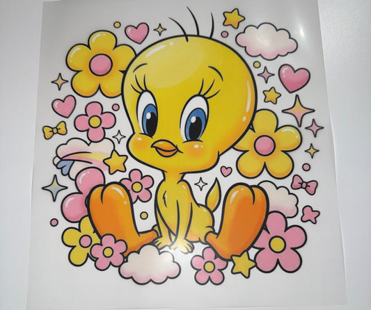 Yellow Bird - DTF Transfer