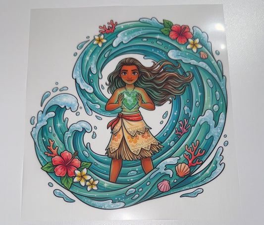 Water Princess - Kids DTF Transfer