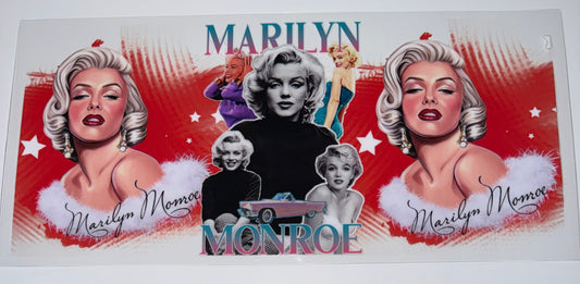 Marilyn - 16oz Uv DTF Cup Wrap