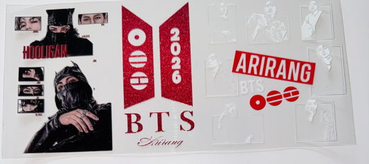 BTS - 16oz UV DTF Cup Wrap