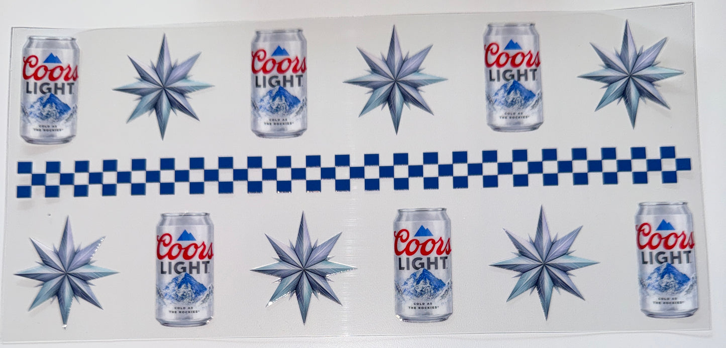 Light Beer - 16oz UV DTF Cup Wrap