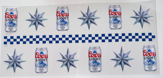 Light Beer - 16oz UV DTF Cup Wrap