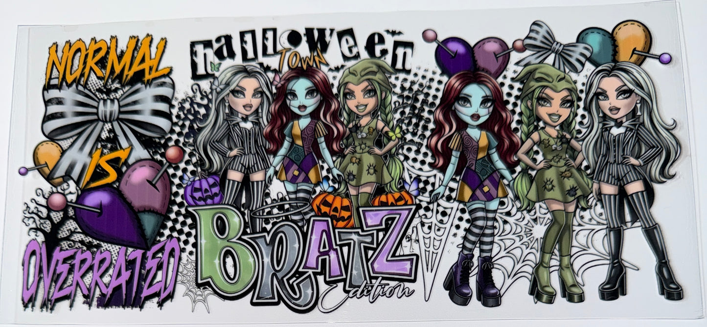 Halloween Dolls - 16oz UV DTF Cup Wraps
