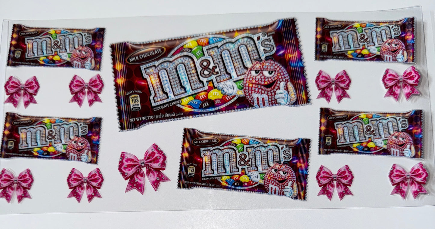 Chocolate Candy - 16oz UV DTF Cup Wraps