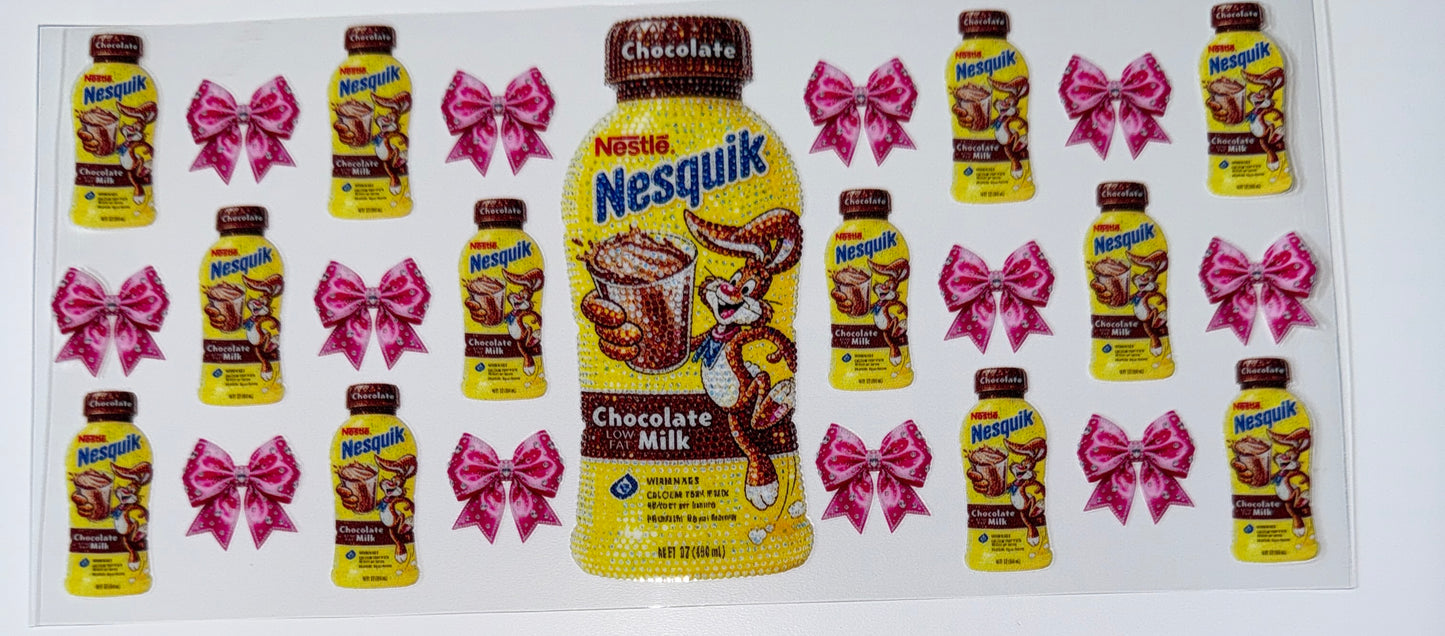 Chocolate Milk - 16oz UV DTF Cup Wraps