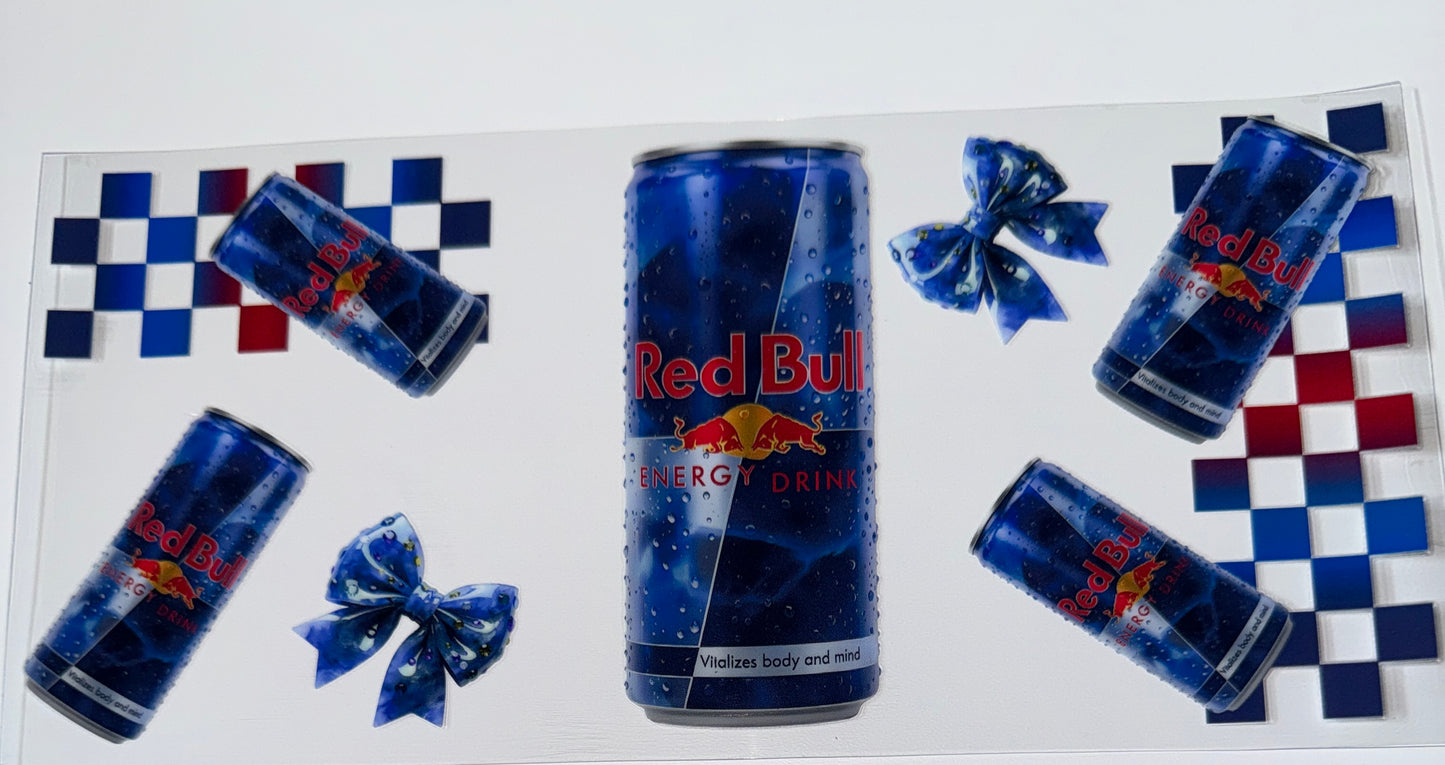 Bull Drink - 16oz UV DTF Cup Wraps