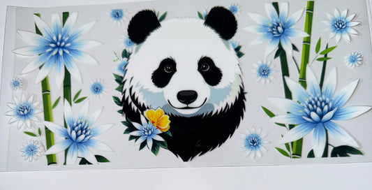 Panda - 16oz UV DTF Cup Wraps