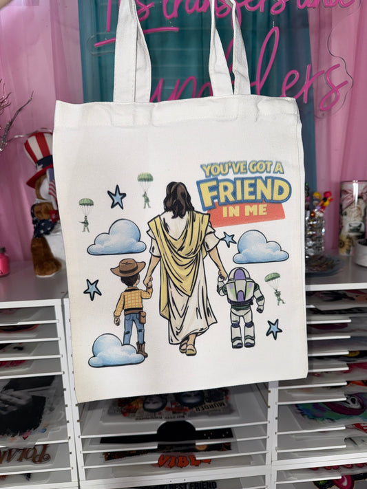 Friend in Me Tote Bag